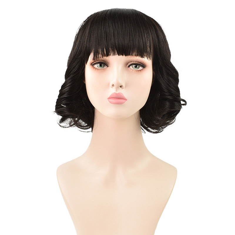 Character Am Cellular Phone Nature Pear-shaped Hair Cos Wig
