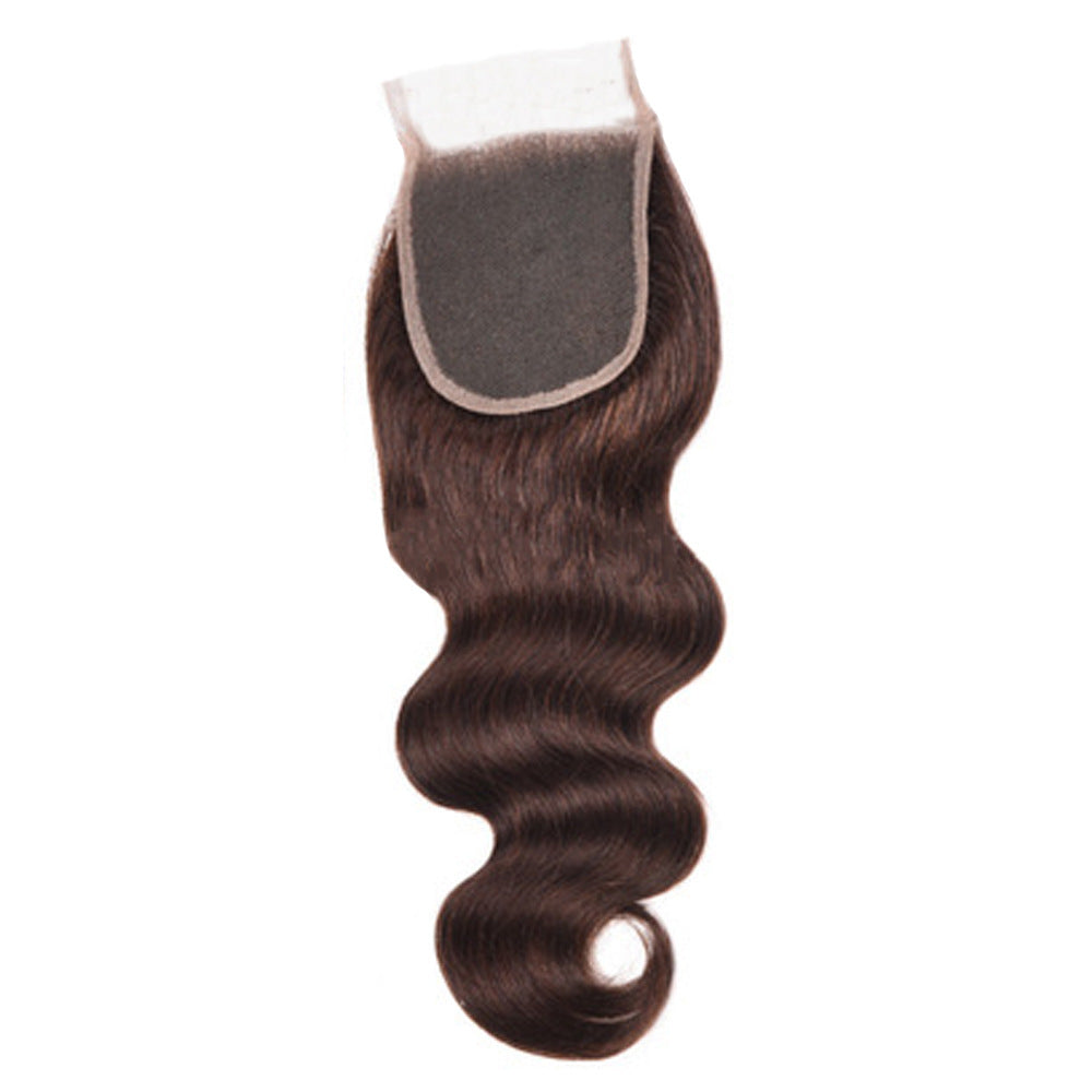 Popular Attractive Casual Dark Brown Chocolate Real Hair Wig
