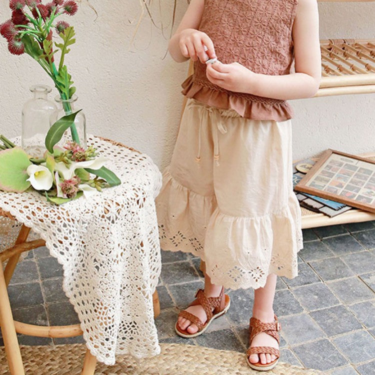 Summer Strawberry Shan Korean Style Fashion Breathable Children's Pants