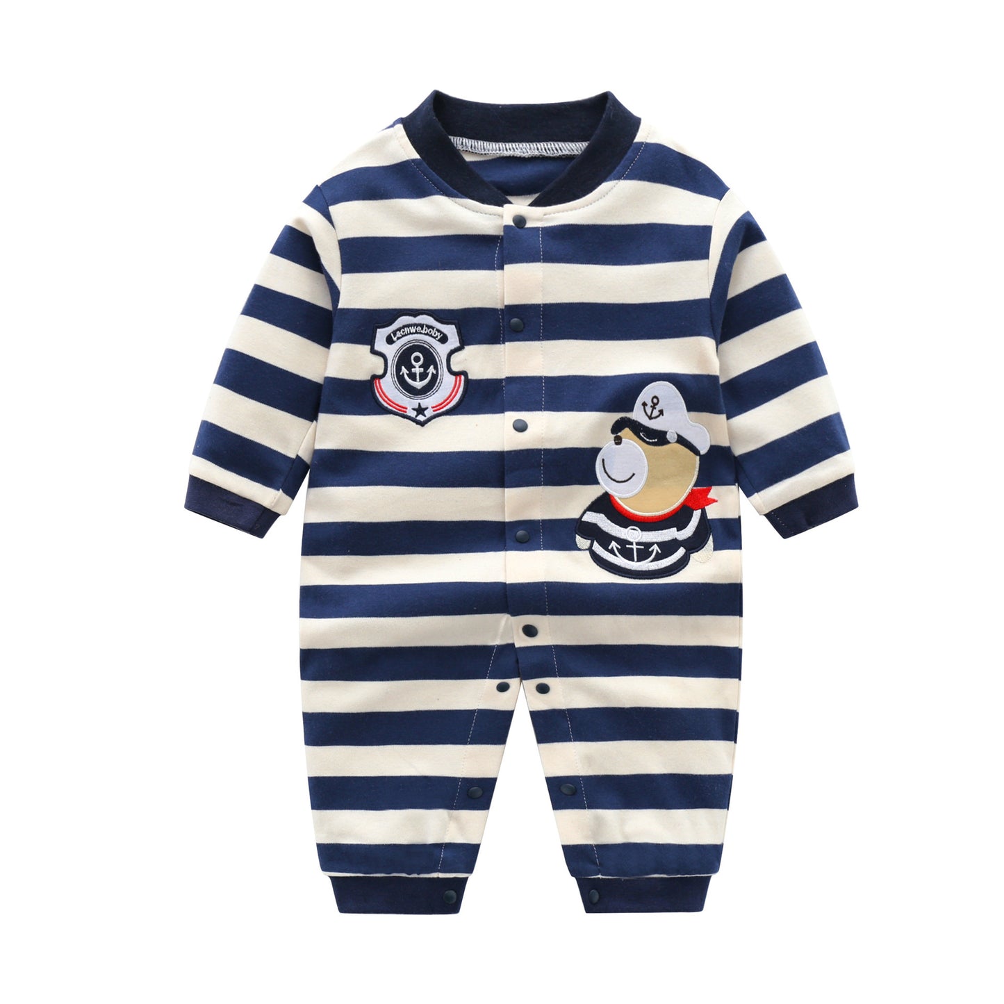 Jumpsuit Class Pure Cotton Korean Short-sleeved Jumpsuit, Climbing Suit