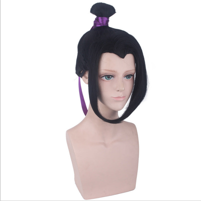 Anime Ancestor Old Wei Lan Ancient Wig Long Curls