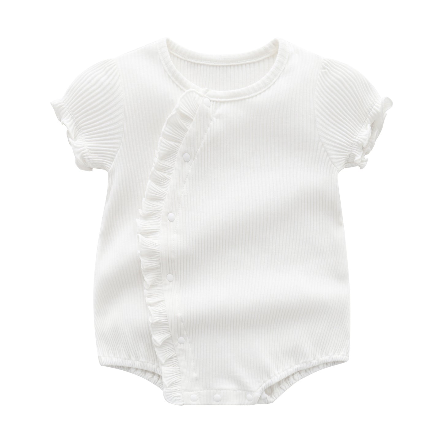 Children's Clothing Clothes Korean Style Short-sleeved Rompers Jumpsuit Crawling Butt Wrap Jumpsuit, Climbing Suit