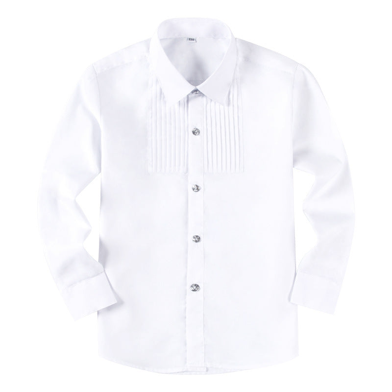 Children's Performing Dress Middle Big Primary School Uniform Costume For Piano Children's Shirt