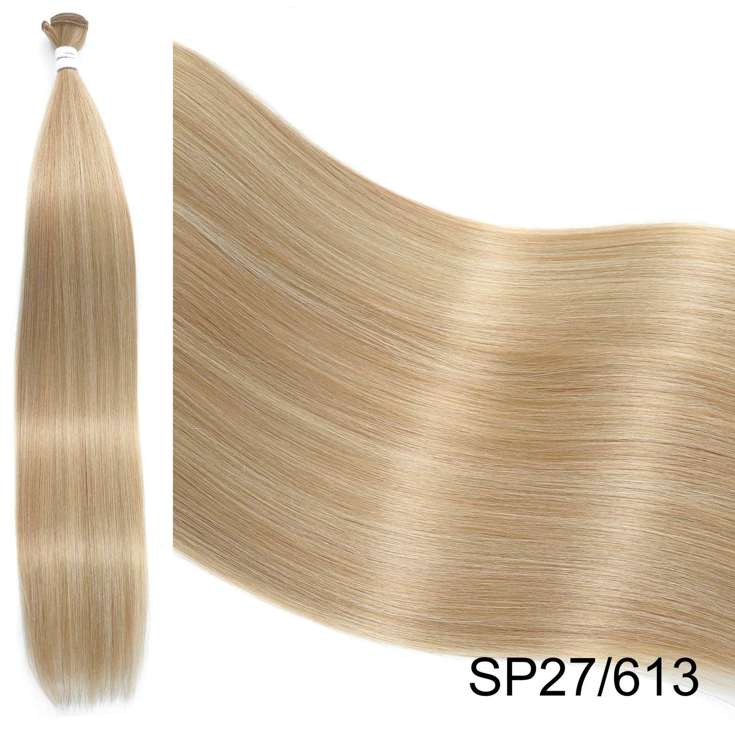 Fiber Extension Hair Weft Africa Band Long Straight Wig