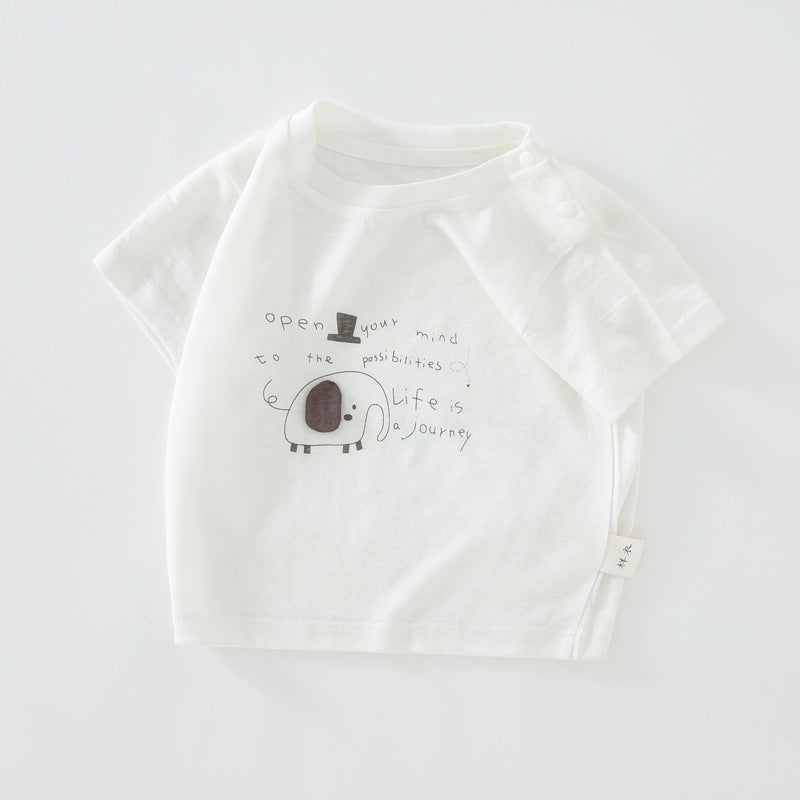 Children's Anyang Clothes Summer Short-sleeved Class Thin Children's T-shirt