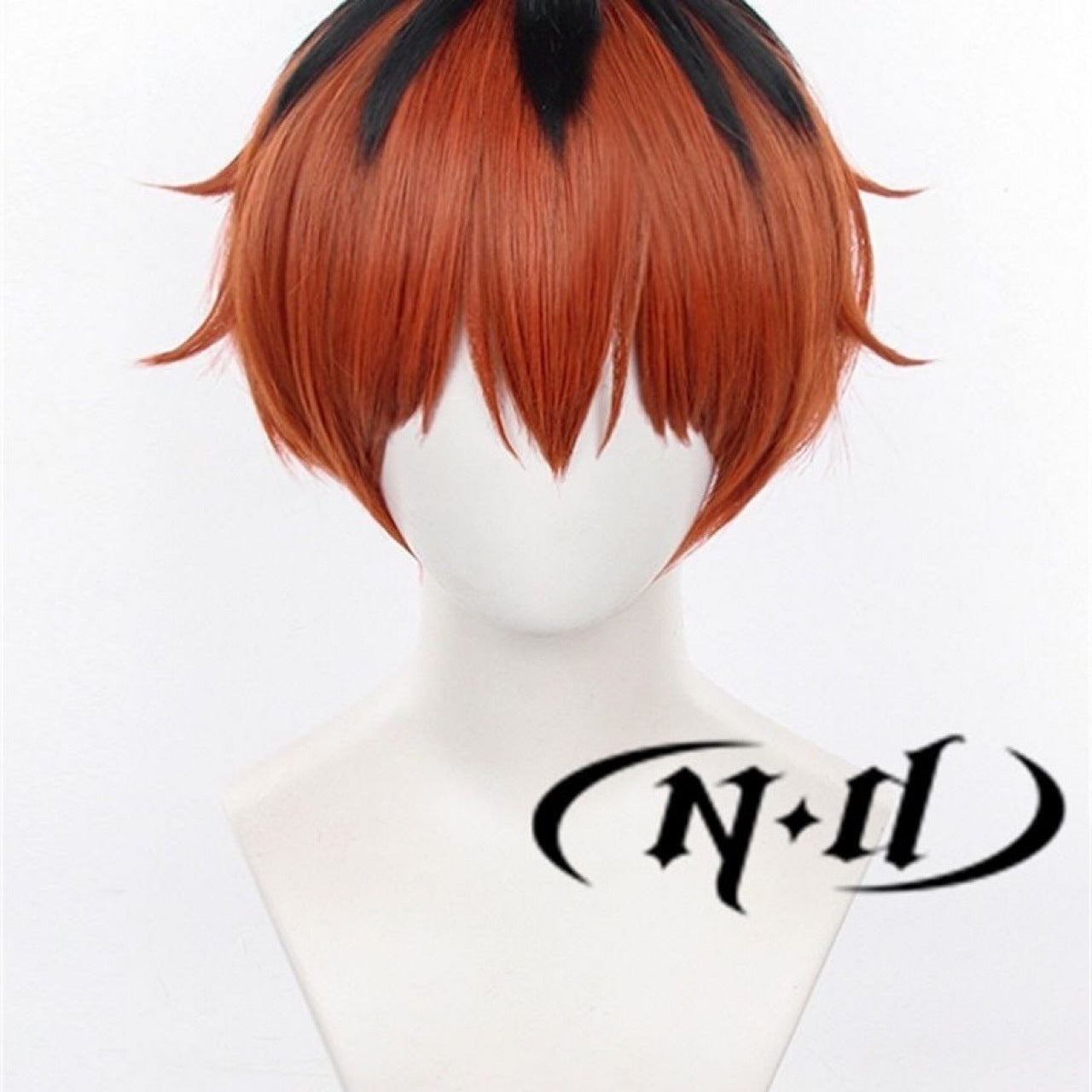 Lillian Buried Ni Scalp Top Black Red Double Matching Anime Cos Wig
