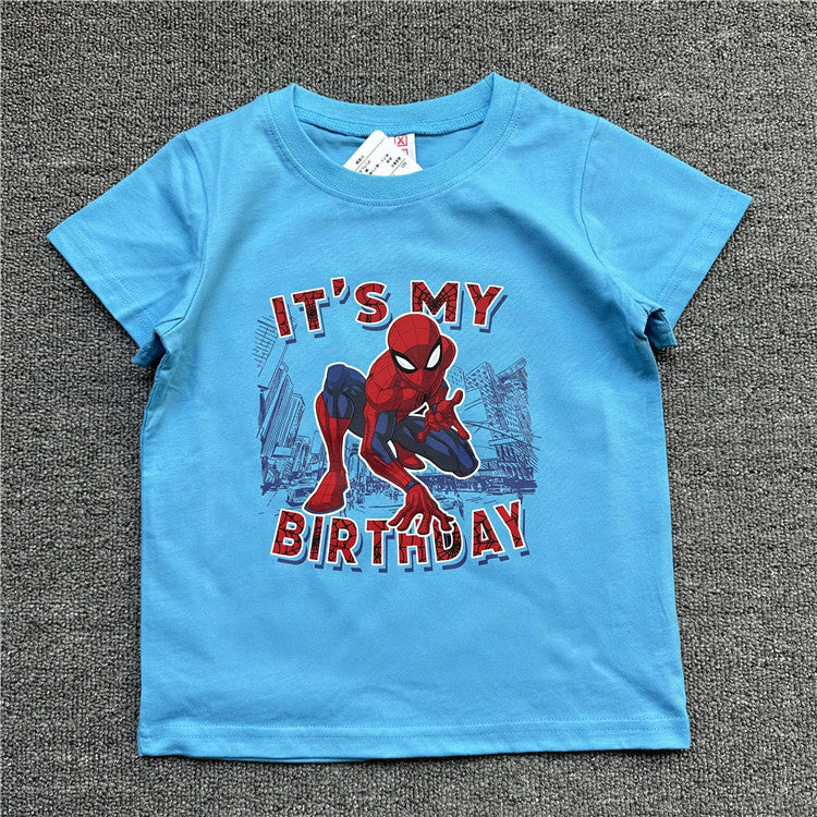 Fashion Children's Single Summer Series Short-sleeved Children's T-shirt