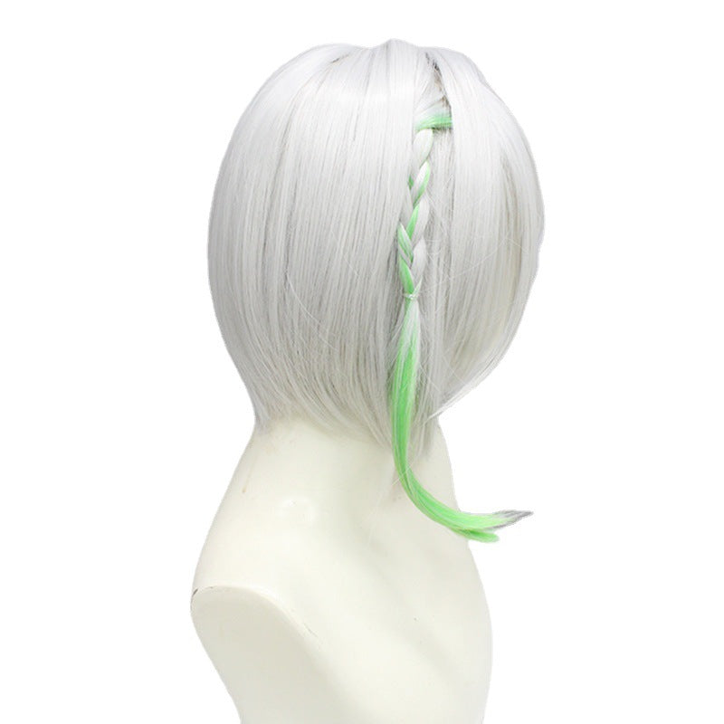 Drifting Original God Grass Silicone Simulation Scalp Cos Wig
