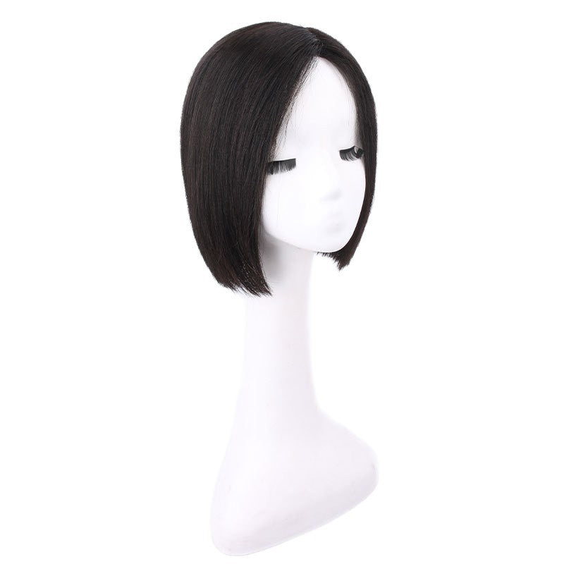 Edge Front Top Delivery Needle Random Sewing Real Hair Wig