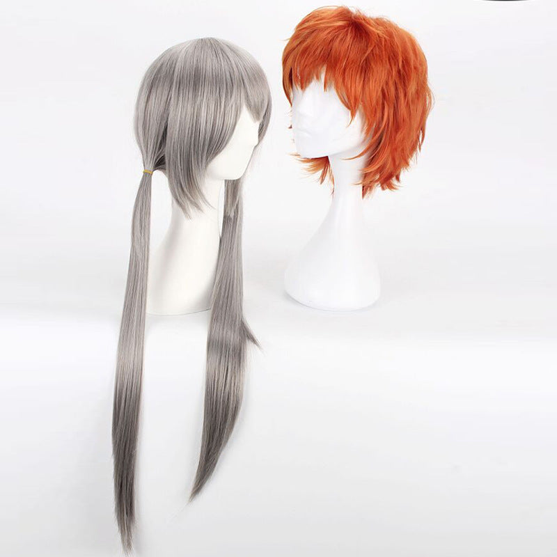 Grandma Gray Rabbit Judy Anime Fake Cos Wig