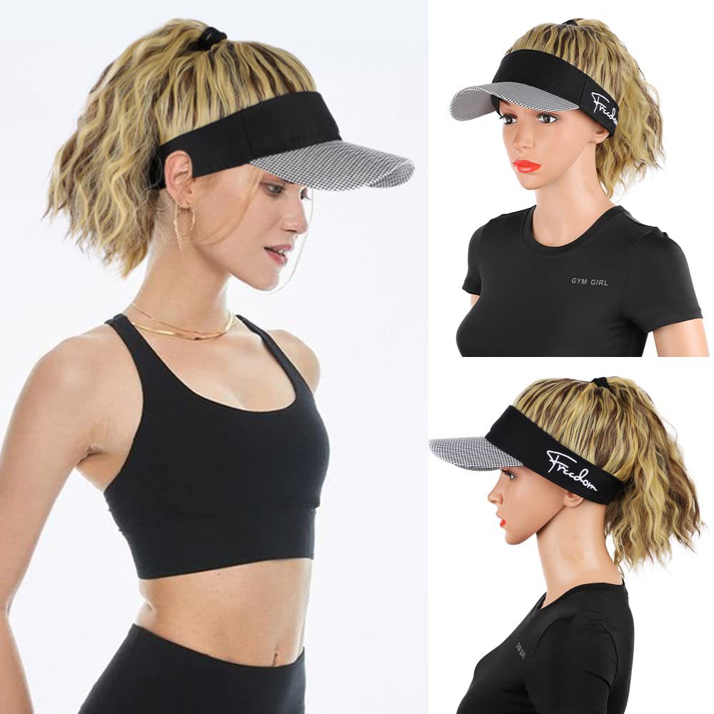 Hooded Personality Short Curly Hair Small Curls Chemical Wig Ponytail
