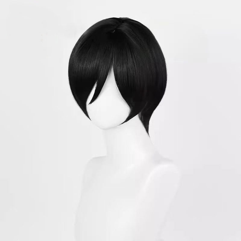 Yi Biochemical Crisis Ada Wong Simulation Scalp Top Black Face Cos Wig