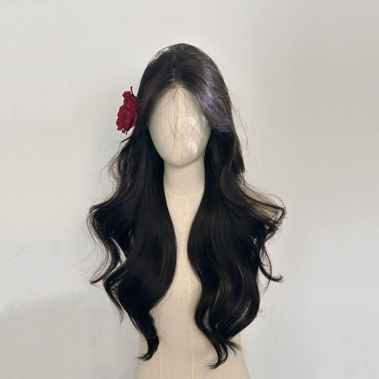 Beauty Artist Lace Female Curly Hair Simulation Daily Summer Realistic Wig Long Curls