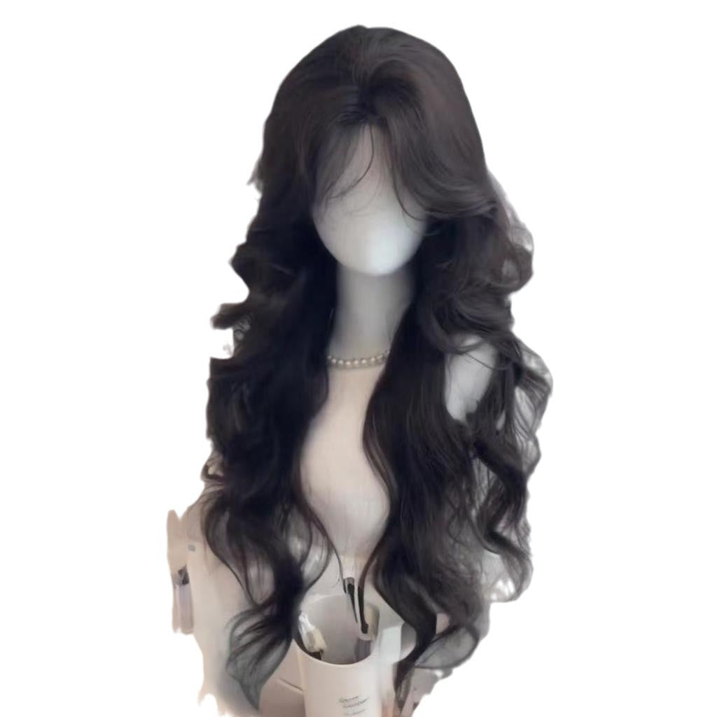 Large Volume Artificial Hair Everyday Fashion High Level Wig Long Curls