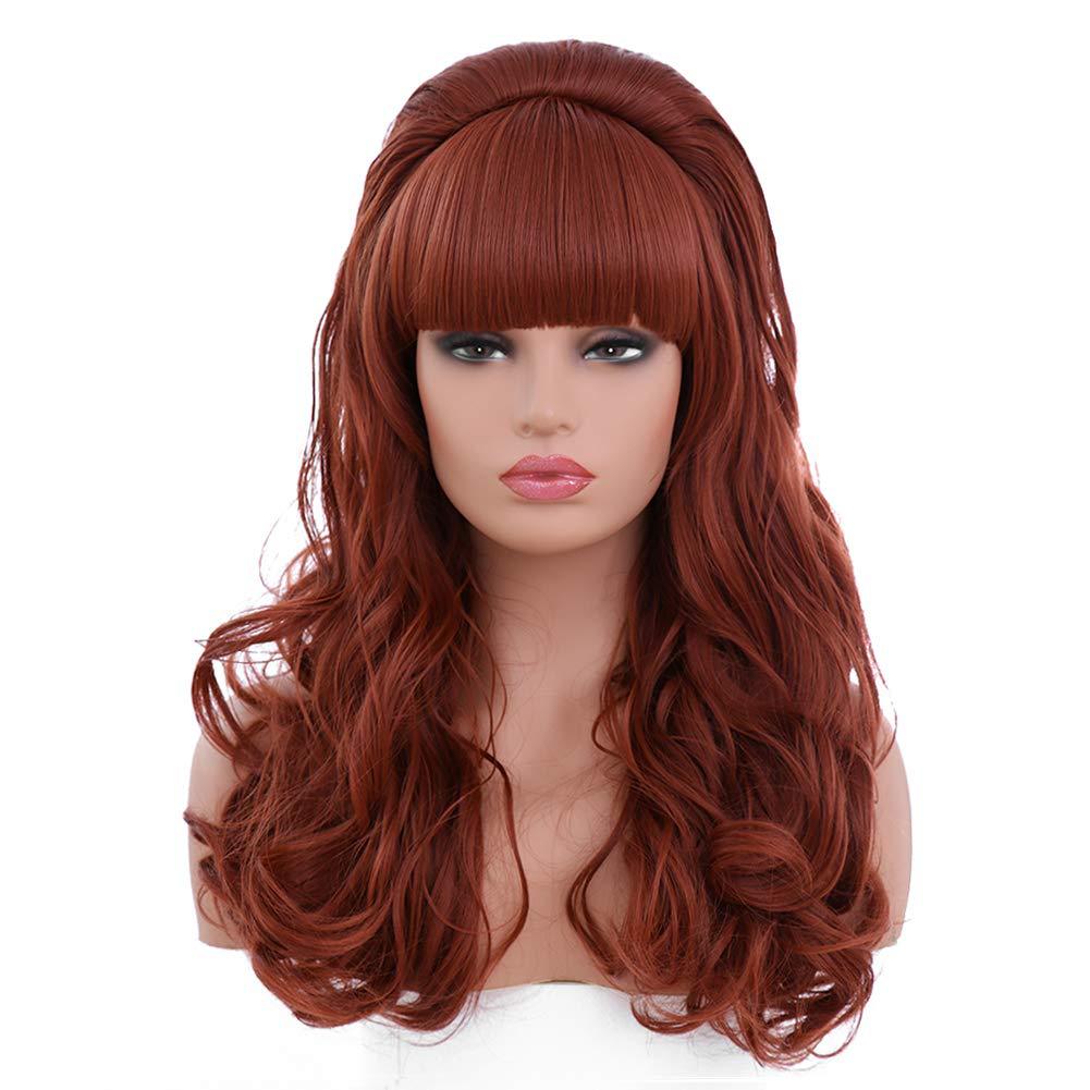 Women's Curly Hair Mixed Color Fashion Chemical Wig Long Curls