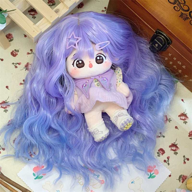 Plush Hair High Temperature Silky Soft Silk Head Long Straight Wig