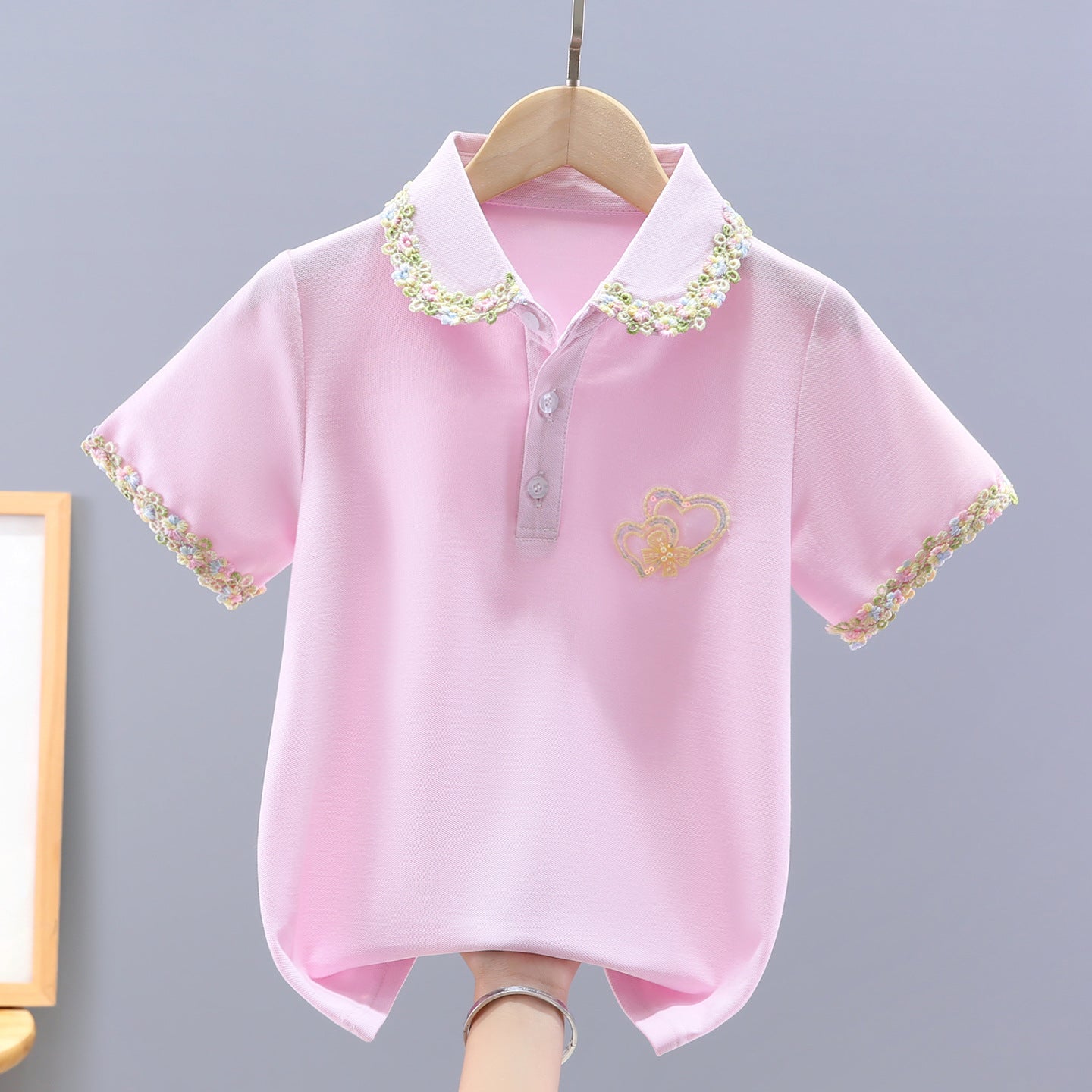 Short-sleeved Summer Fashionable Sports Clothes For Children's T-shirt