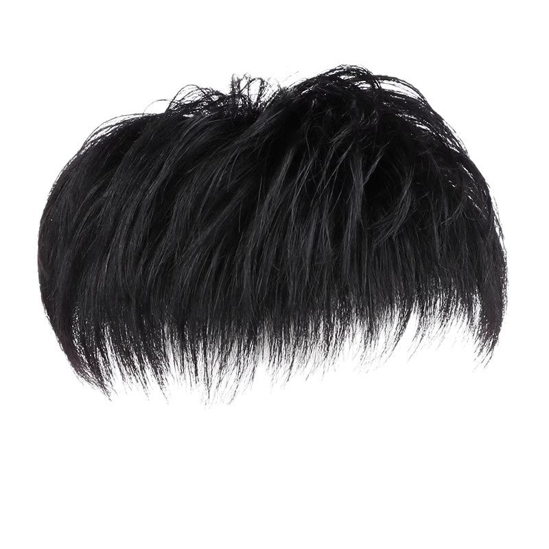 Men's Head Supplementing Piece Full Human Invisible Seamless Cover Men's Wig
