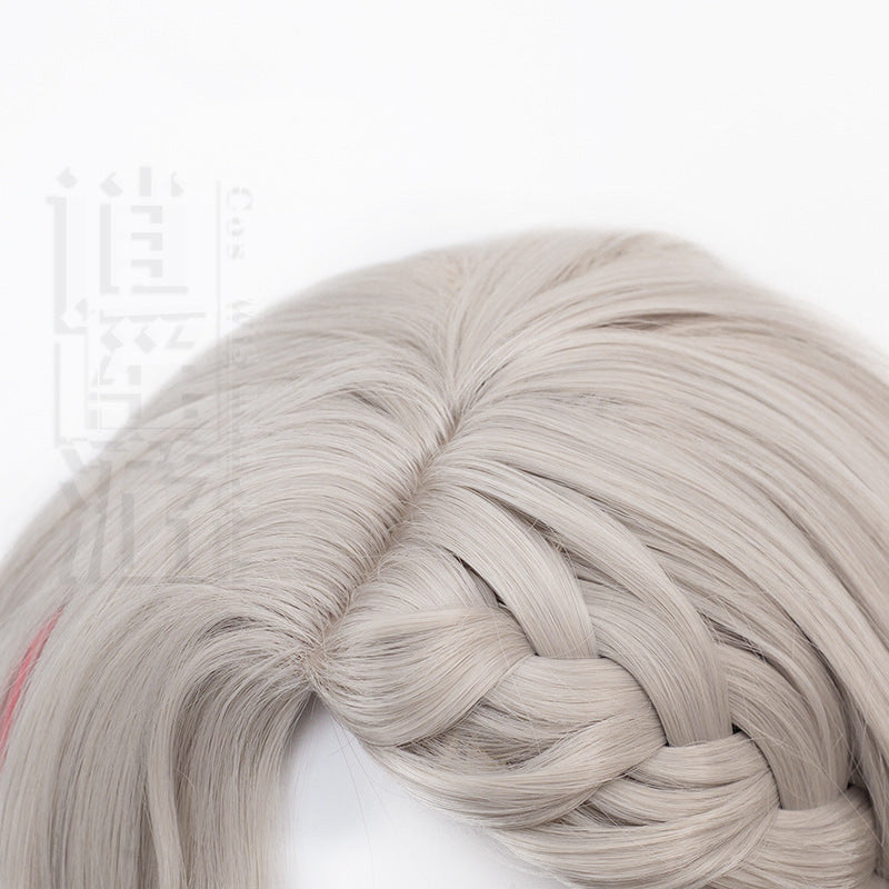 Travel Original God Artificial Human Scalp Top Twist Braid Cos Wig