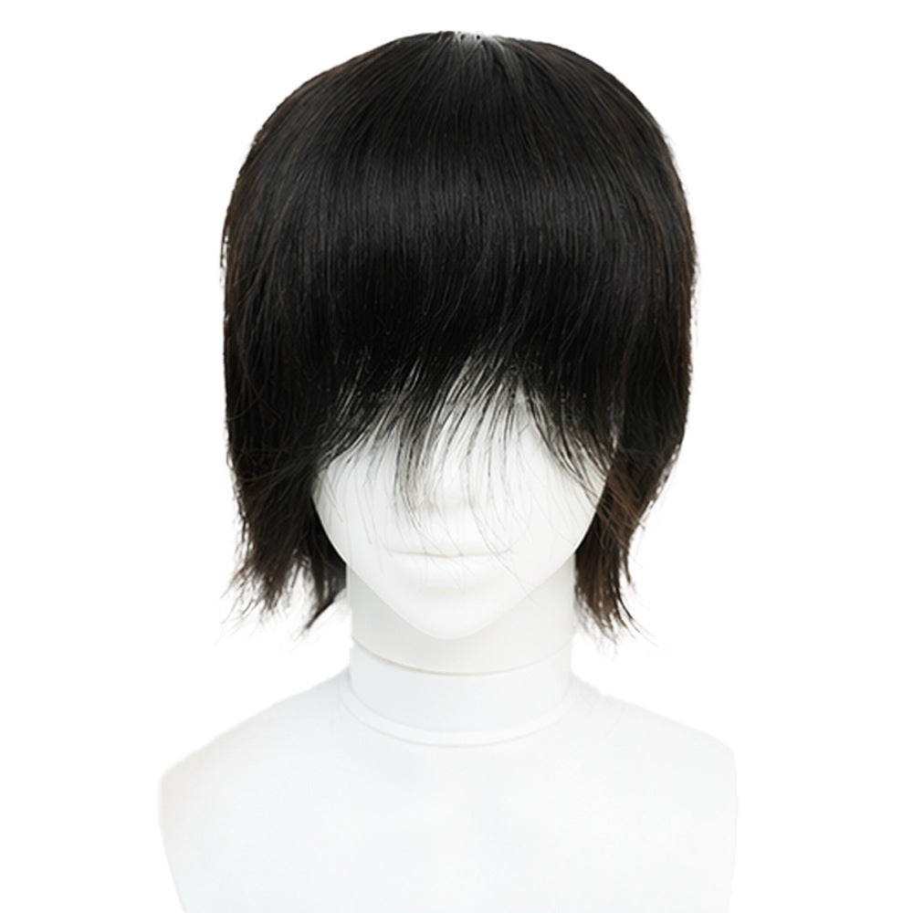 Be Permed Dyed Hand Woven Hard Real Hair Wig