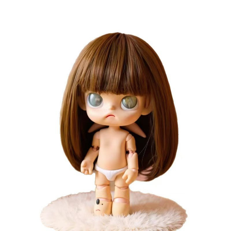 Action Figure Sister Ga Zi Straight Bangs Long Hair Other Wig