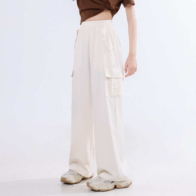 Children's Older Summer Fashion Two-piece Clothes Printed Top Ice Silk Loose Children's Suit
