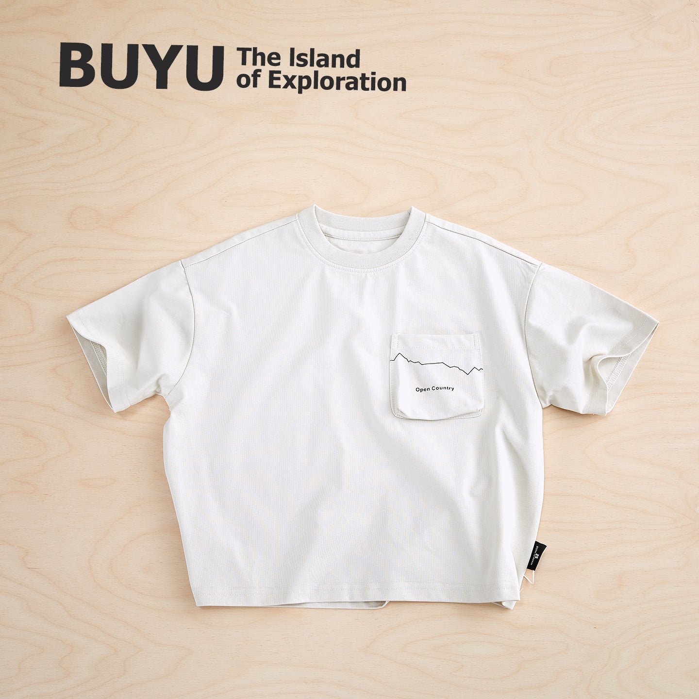 Children's Three-dimensional Pocket Short-sleeved Comfortable Casual Crew Neck Children's T-shirt