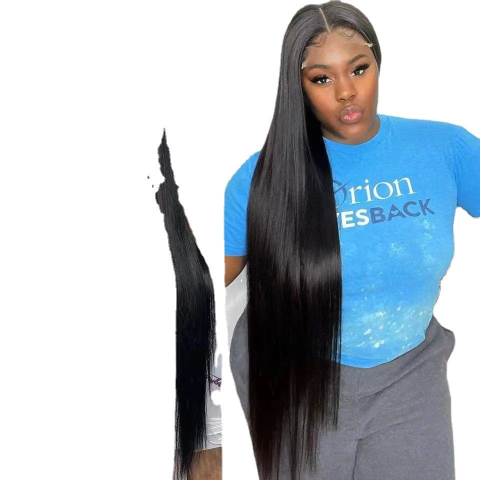 Fashion Popular Durable Trendy Front Lace Long Straight Wig