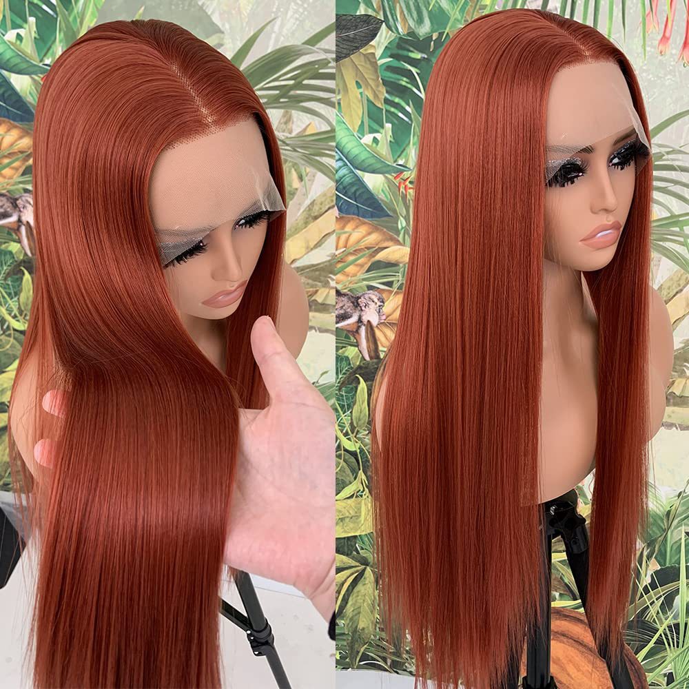 Synthetic Wigs Black Medium Hair Optional Long Straight Wig
