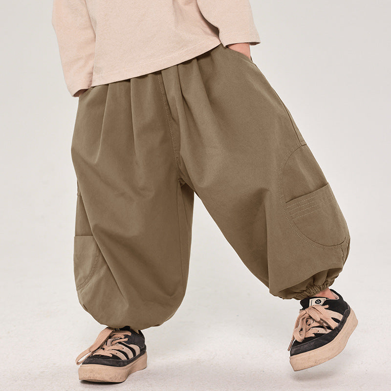 Children's Clothing Spring Korean Style Loose Boys Children's Pants