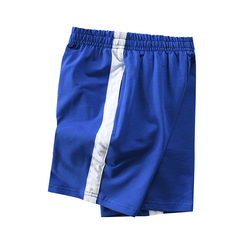 Pure Cotton Uniform Primary Secondary School Single Stripe Two-way Navy Children's Pants