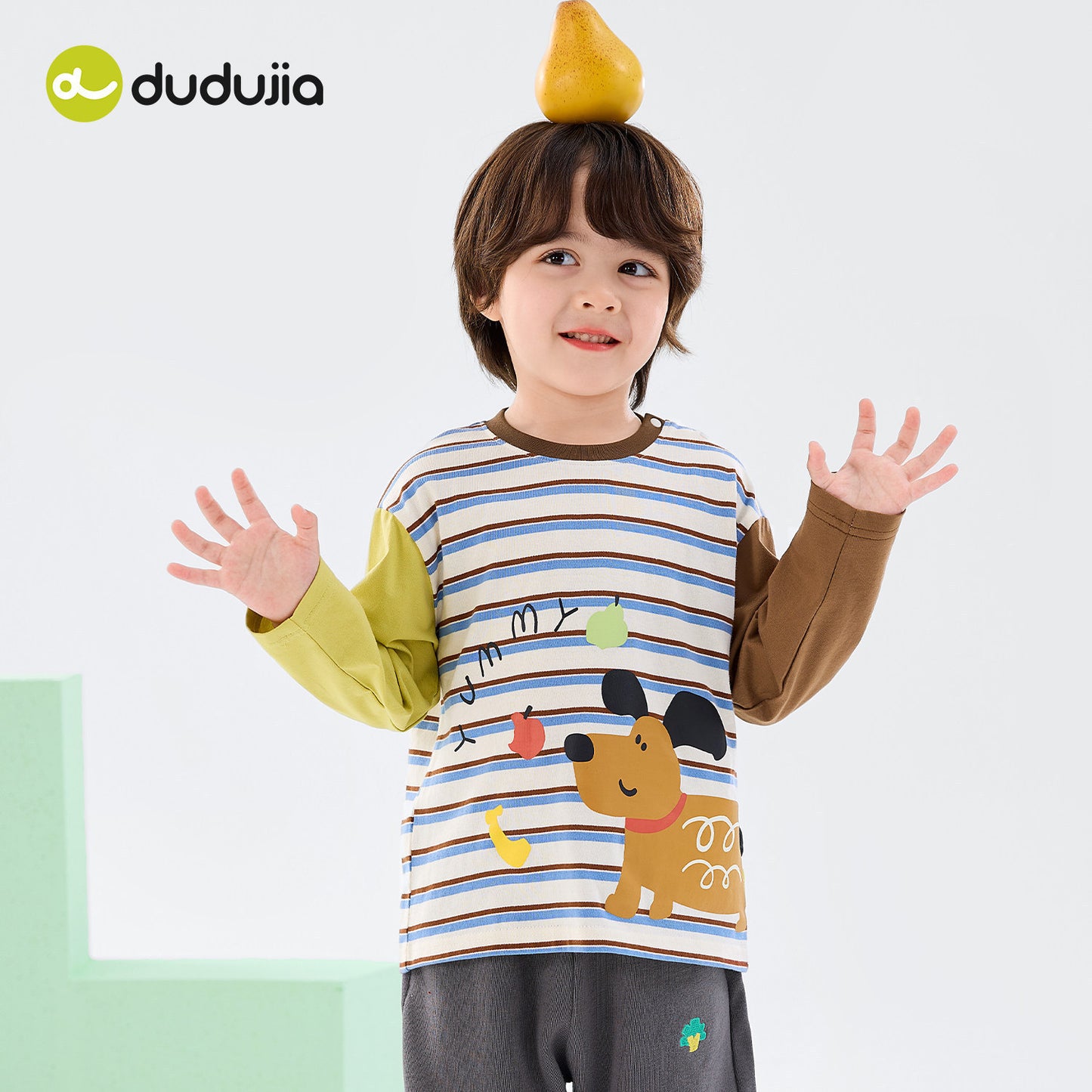 Children's Cute Cartoon Collection Spring Long Sleeve Children's T-shirt