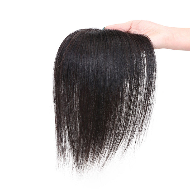 Delivery Needle Set Female Head Top Cover White Hair Real Wig