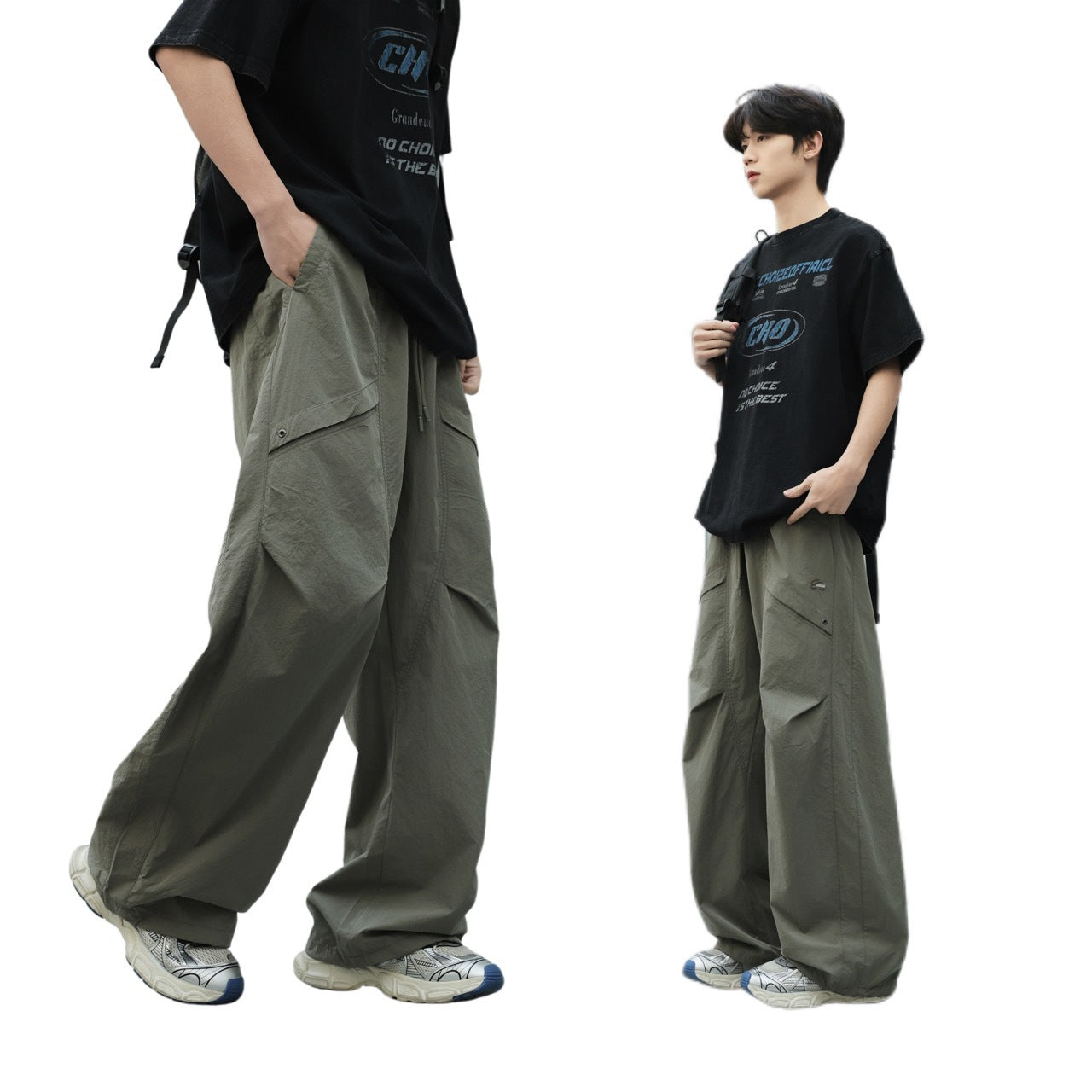 Machete Casual For Boys Comfortable Fashion Green Less Children's Pants