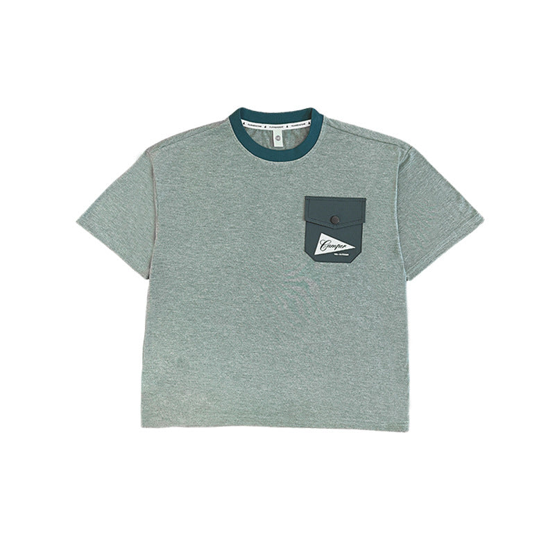 Children's Mountain Outdoor Clothing Summer Fabric Breathable Children's T-shirt