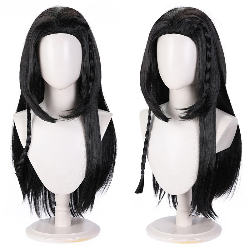Xie City Flower Stand Prince Shen Chu Evening Ning Ink Cos Wig