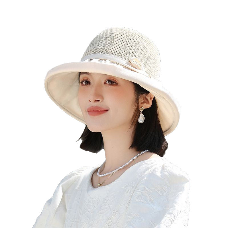 Hat Integrated Artificial Human Bucket Female Luminous Head Wig Short Straight Hair