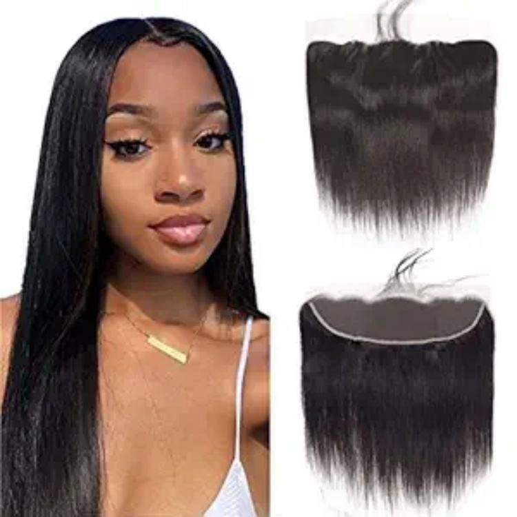 Lace Straight Human Hair Ear To Wig