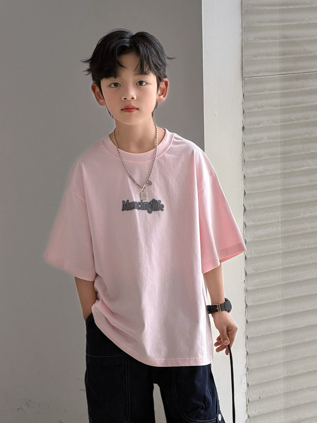 Summer Top Fashionable Wear Half Sleeve Children's T-shirt