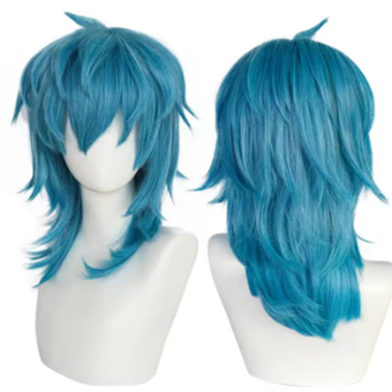 Slouchy Trendy Mu Johnson Temperament Anime Long Straight Wig