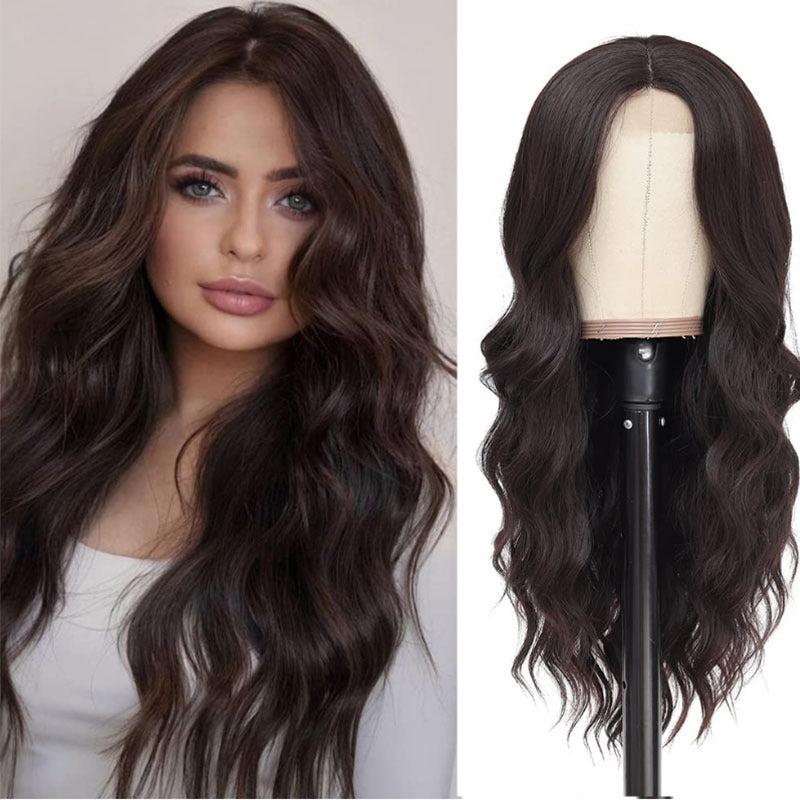 Small Lace Curly Hair Synthetic Wigs Before Wig Long Curls