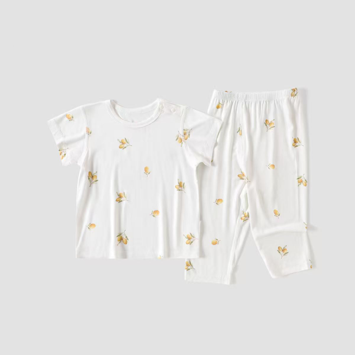 Children's Clothing Boys Summer Class Bamboo Fiber Short Sleeve Children's Suit