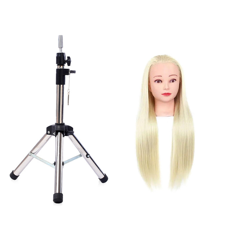 High Simulation Head Hairdressing Beginner Practice Model Barber Other Wig