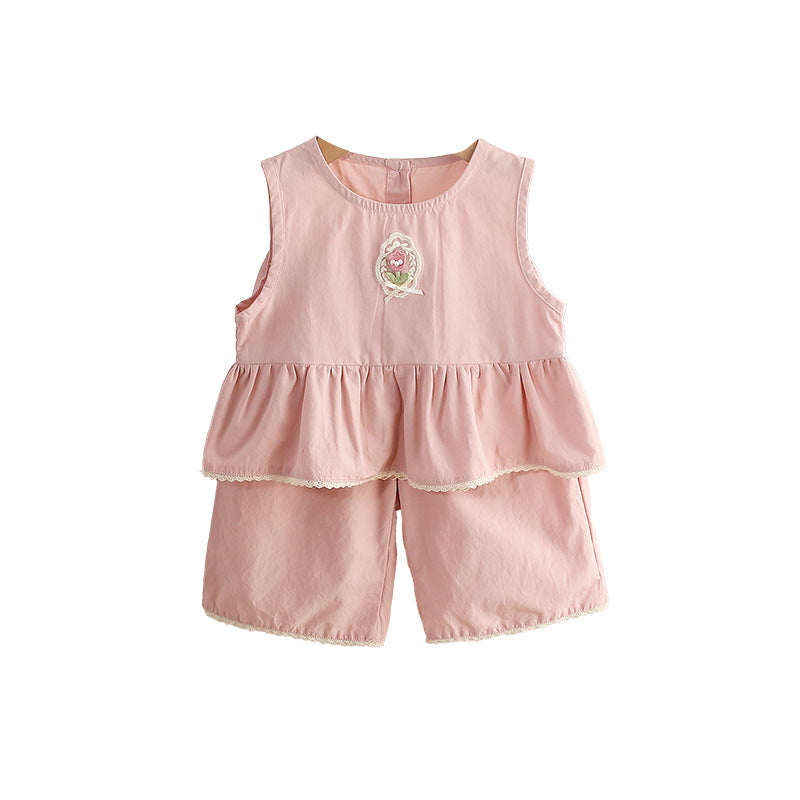 Clothes For Babies Summer Thin Split Western Style Infant Outwear Children's Suit