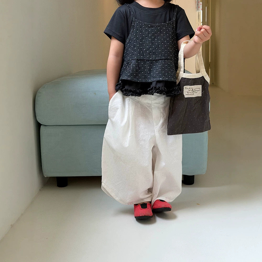 Children's Clothing Summer Korean Style Boys Imitation Children's Pants