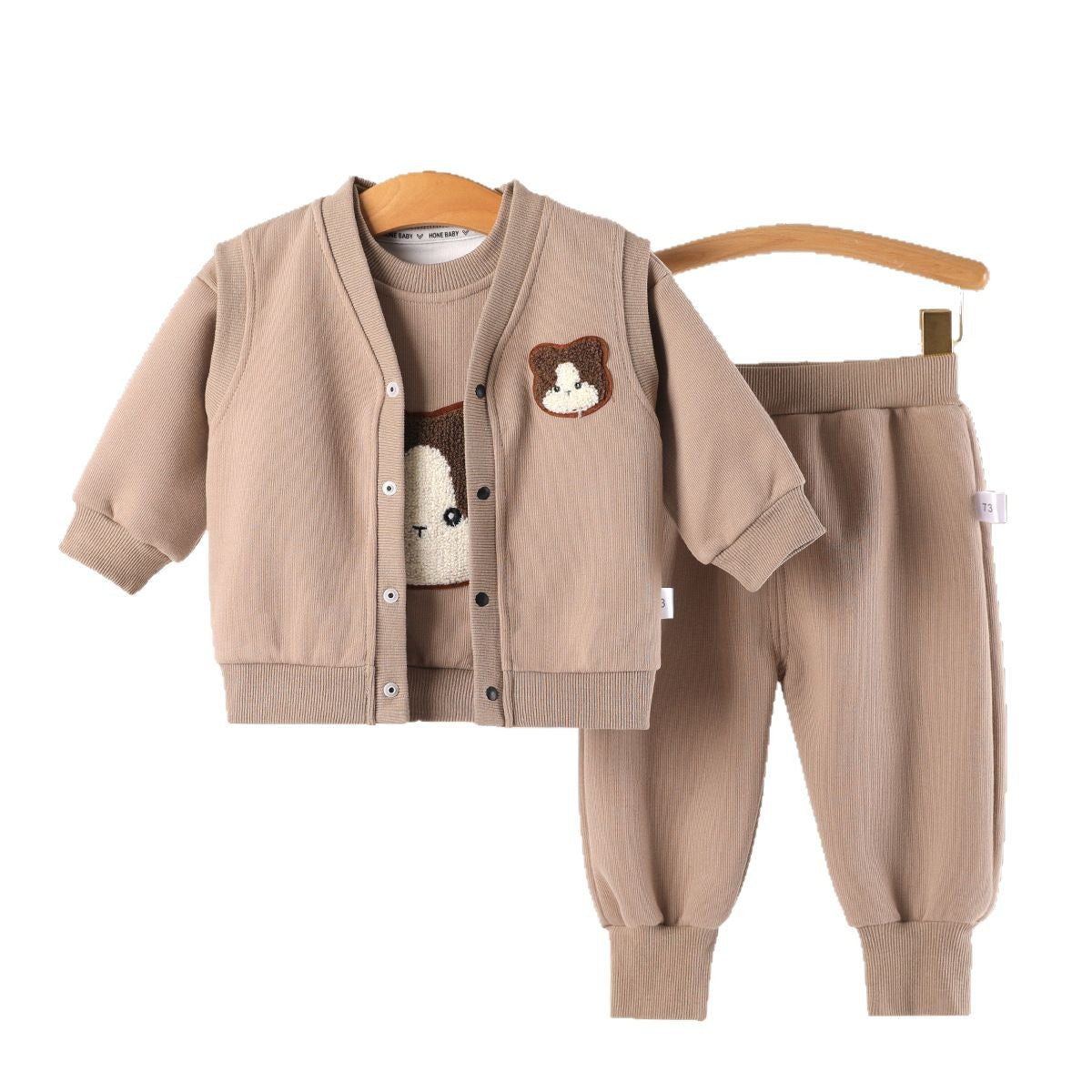 Children's Korean Style Clothing Simple Casual Color Children's Suit
