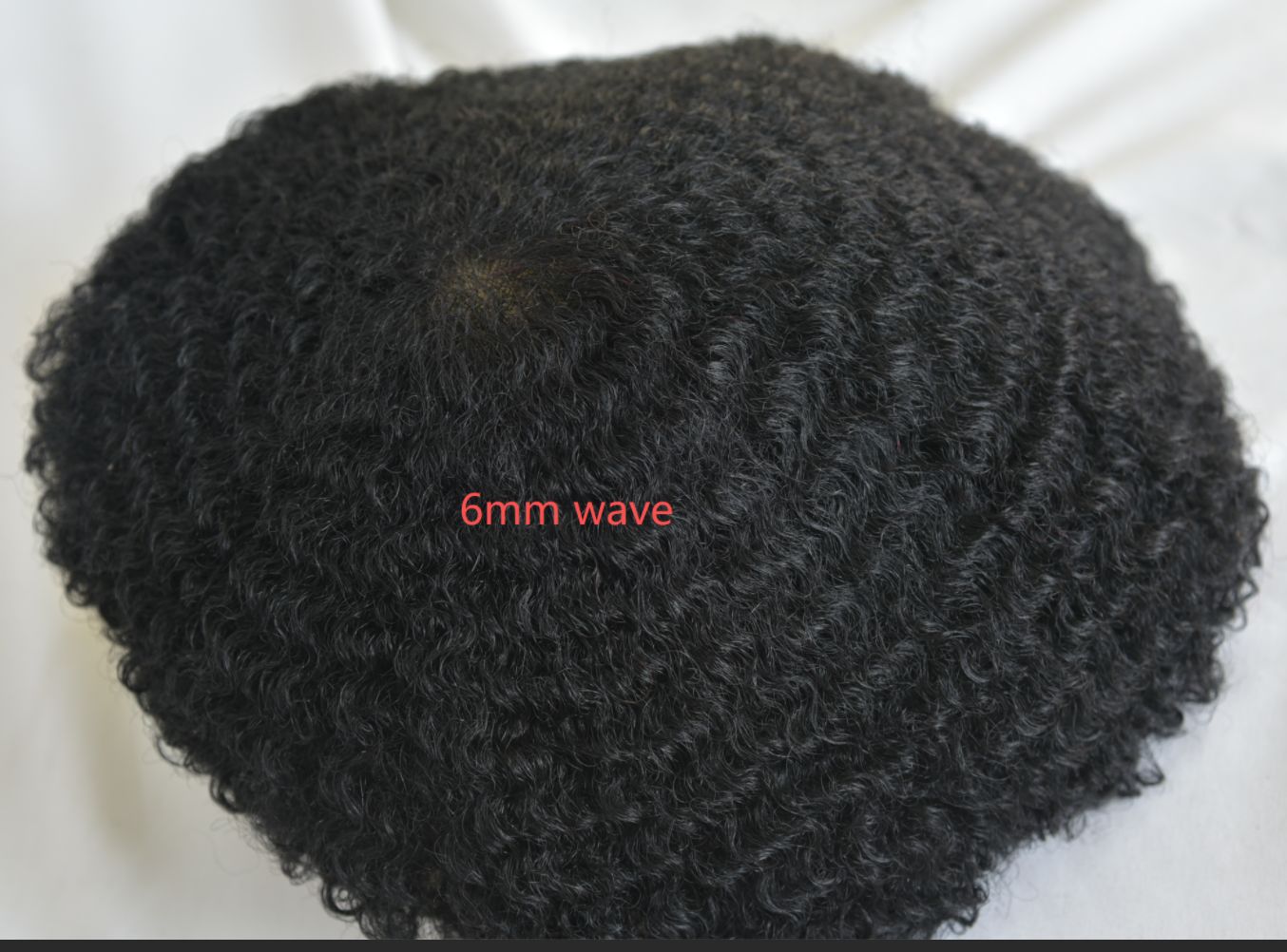 Explosion African Curvature Curly Full Hand Real Hair Wig