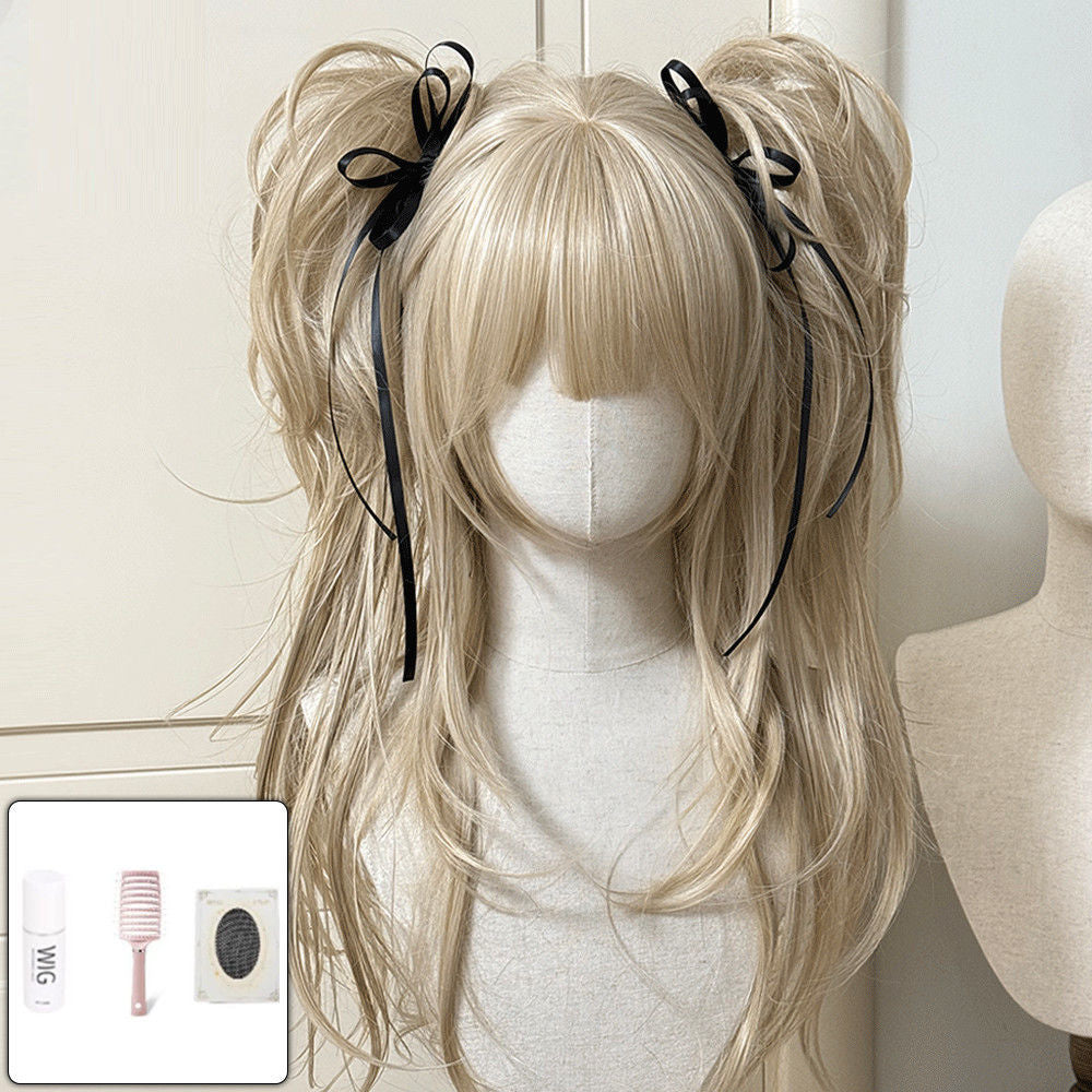 Level Ancient Early Sense Ji Series High Jaws Clamp Pairs Wig Long Curls