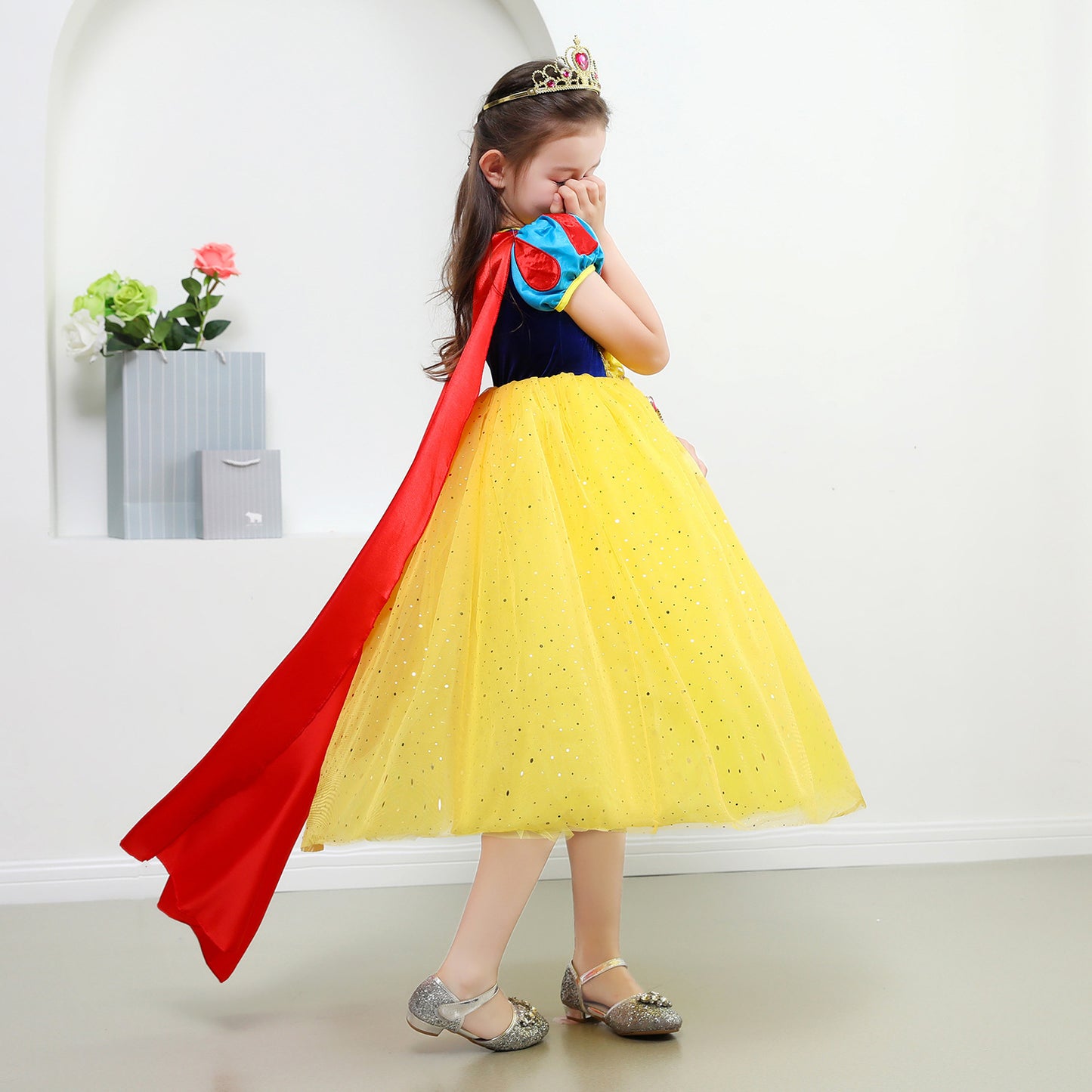 Children's Christmas Clothing Female Skirt Princess Performance Children's Dress