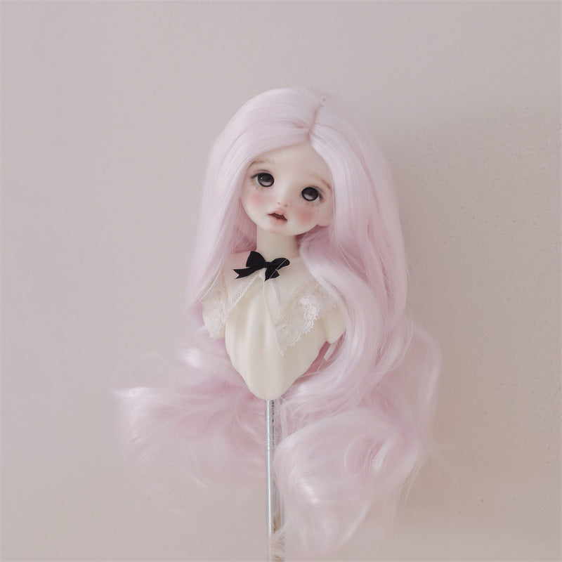 Ye Doll Female Bangs Hair Accessories Long Straight Wig